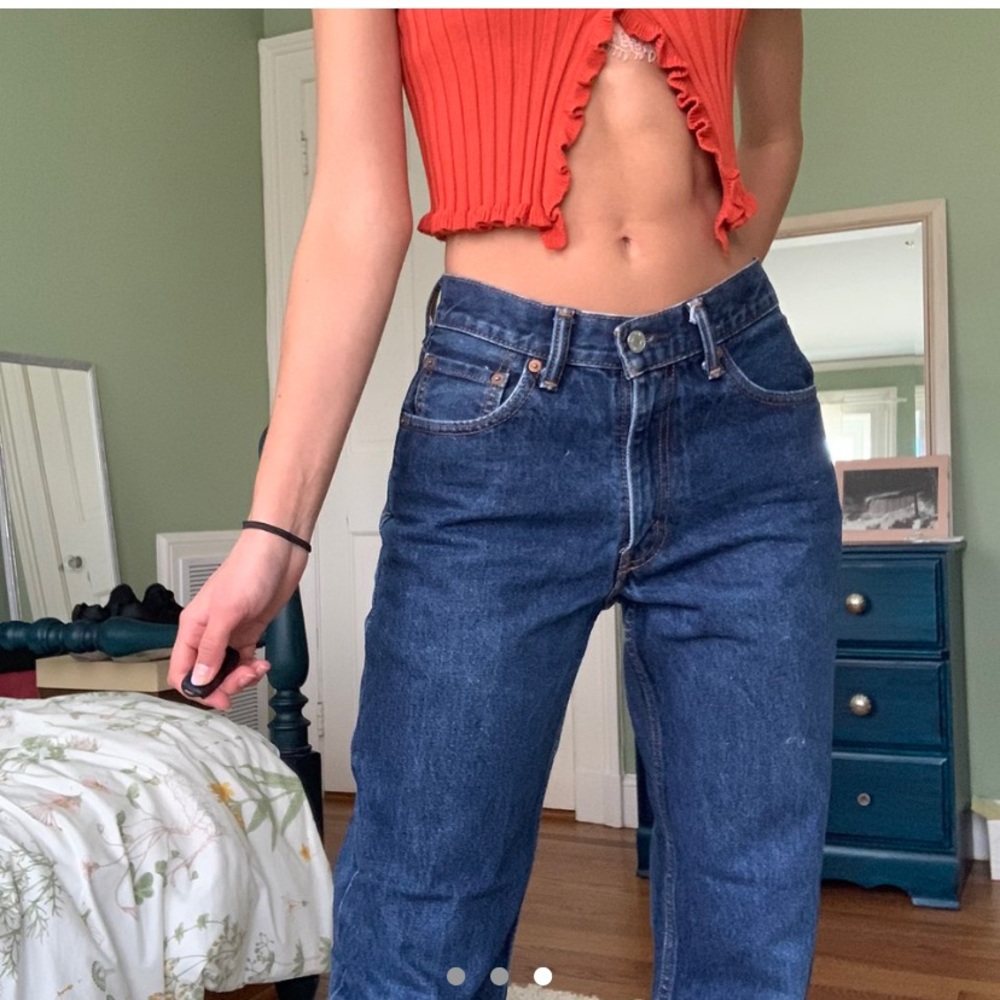 Beautiful vintage dark wash Levi’s jeans